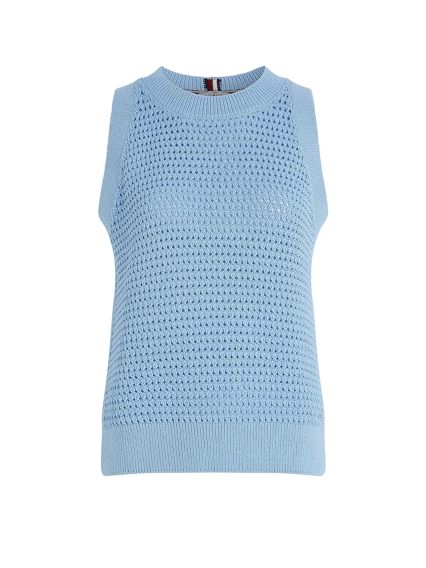 TOMMY HILFIGER | Stricktop | hellblau